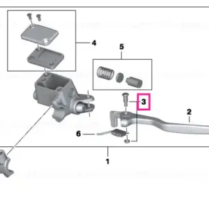 Pivot cu piuliță - BMW Motorrad Noutate