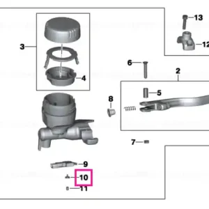 Reducere extra Adaptor de împingere - BMW Motorrad