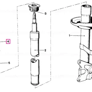 Discount Burduf de protecție BILSTEIN - BMW