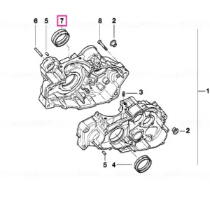 Popular Bucșă elastică 48X52X22,8 - BMW Motorrad
