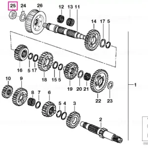 Piuliță guler M20X1,5 MK - BMW Motorrad Comandă acum