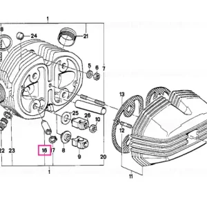 Preț mic Ghidaj supapă 14,06 - BMW Motorrad
