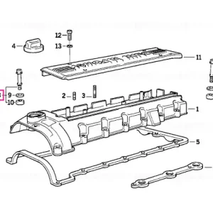 Şurub guler M6X27 - BMW Plată securizată