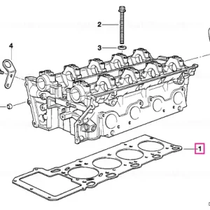 Garnitură chiulasă fără azbest 2,07MM(+0,3) - BMW Reducere extra