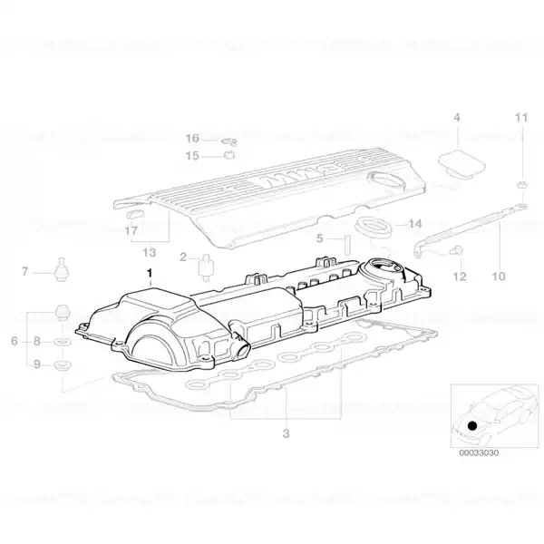 Capac chiulasa BMW Seria 3 E36; Seria 5 E34 Mai ieftin