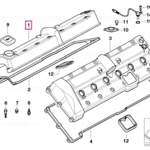 Capac chiulasa, cilindrii 1-6 - BMW Seria 7 E65 E66 Ultima șansă