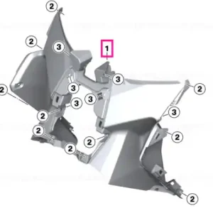 Legshield bottom - BMW Motorrad Super ofertă