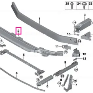 Livrare rapidă Impact absorber, top ECE - BMW