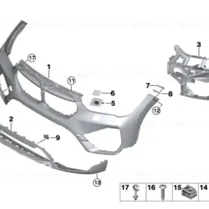 Acoperire carlig remorcare fata - BMW Bestseller