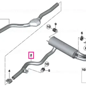 Discount Rear silencer - BMW