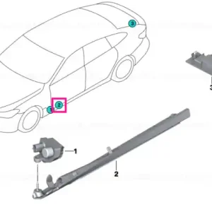 Reducere Holder, light module, left - BMW