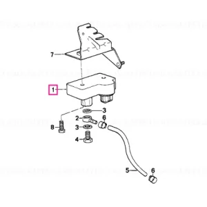 Retur ușor Fuel injection system-ressure sensor 300KPA - BMW