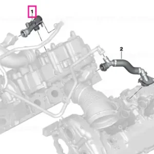 Vent pipe CYL. 1-4 - BMW Reducere extra