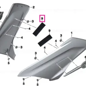 Super ofertă Hook&loop fastener 25X40MM - BMW Motorrad