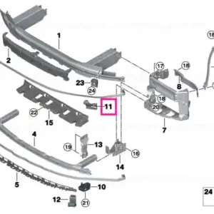 Shock absorber front right - BMW Retur ușor