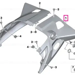 Preț redus Rear section, left - BMW Motorrad
