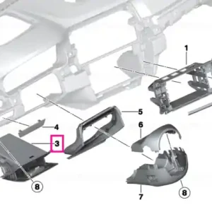 Ultima șansă Folding box, driver's side VENETOBEIGE - BMW