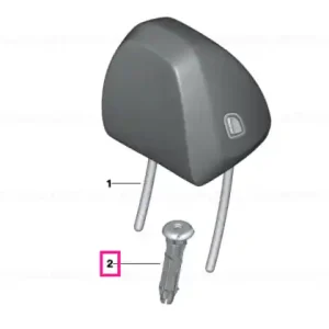 Premium Guide, headrest SCHWARZ - BMW