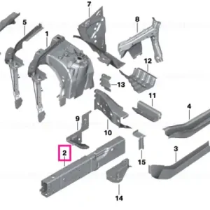 Cumpără online Front left engine support - BMW