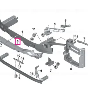Impact absorber, top - BMW Ofertă