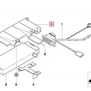 Suport transmitator receptor - BMW Nu rata