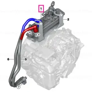 Transmission oil cooler - BMW Calitate înaltă