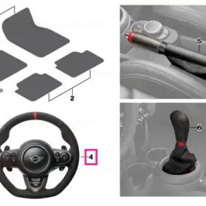 Steering-wheel rim alcantara J.C. WORKS PRO - BMW - Mini Reduceri