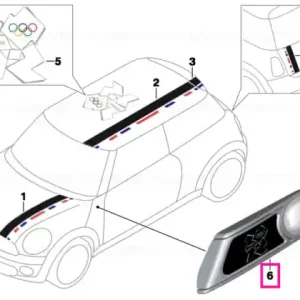 Additional turn indicator lamp, left - BMW - Mini Premium