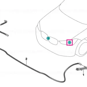 Spray nozzle right - BMW Super ofertă