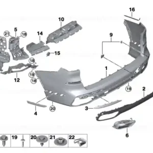 Popular Absorber funnel, left M - BMW