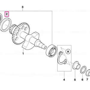 Inel etanșare 32X45X4 - BMW Motorrad Reducere extra