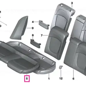 Preț promoțional Capac scaun piele NEIY BURGUND - BMW - Mini