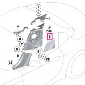 Capac difuzor dreapta - BMW Bestseller