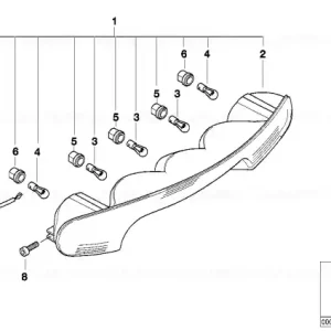 Wiring harness tail light - BMW Motorrad Ofertă de sezon