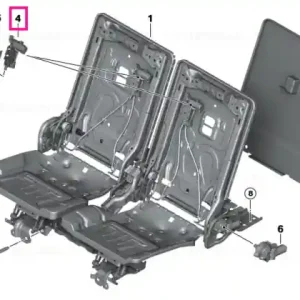 Reducere specială Actuator, folding backrest - BMW