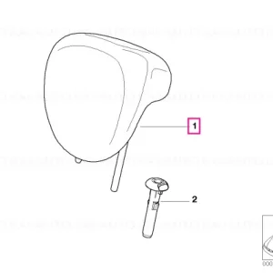 Headrest leather T5PN,S5PN BLACK - BMW - Mini Vezi acum