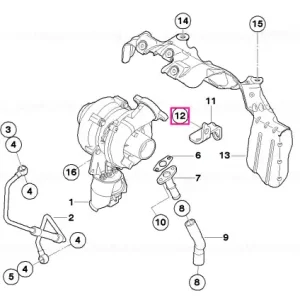 Retur ușor ASA-Bolt M8X16 - BMW - Mini