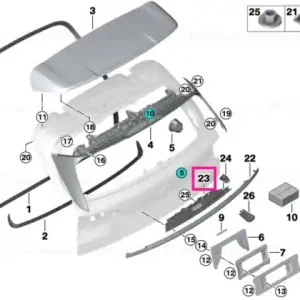 Trunk lid grip RFK - BMW Ultima șansă