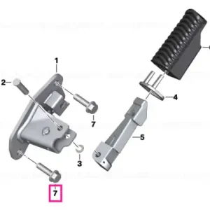 Șurub hexagonal M8X30-10.9-MK - BMW Motorrad Plată securizată