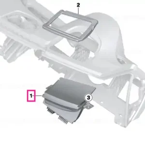 Head-up display LHD - BMW Nu rata