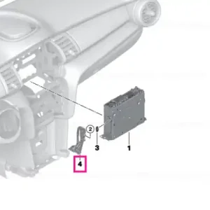 Discount Holder, head unit, right - BMW - Mini