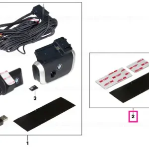 Set, adhesive pads FOR ACE 2 - BMW Popular