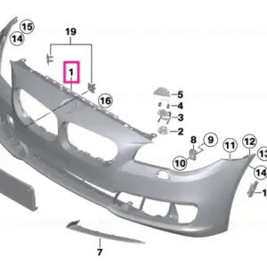 Capac bară PDC / SIDE VIEW - BMW Comandă acum