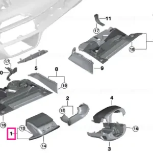 Folding box, driver's side MOKKA - BMW Ofertă