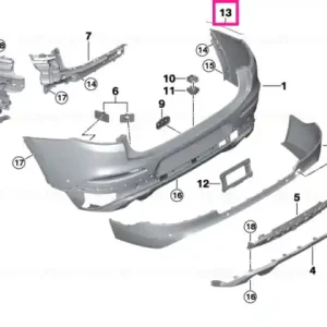 Scuff protection film, side frame, right - BMW Vezi acum