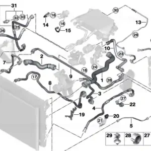 Discount Line radiator - BMW