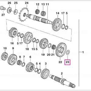 Cumpără acum Stop disk 17,2X30X1 - BMW Motorrad