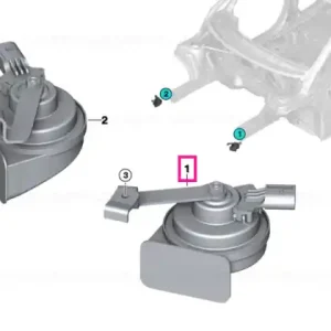 Disponibil imediat Horn, low pitch - BMW