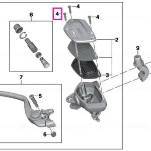 Cumpărături sigure Șurub înecat M4X20 - BMW Motorrad