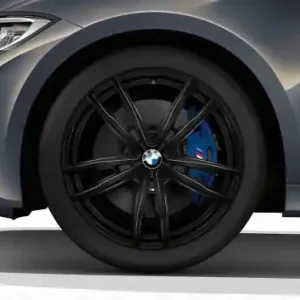 Reducere specială Janta aliaj usor - M Performance Double Spoke 791M - Negru (Jet Black Sol. Paint) - 8Jx19 ET:27 - BMW Seria 2 G42, Seria 3 G20 G21 G28, Seria 4 G22 G23
